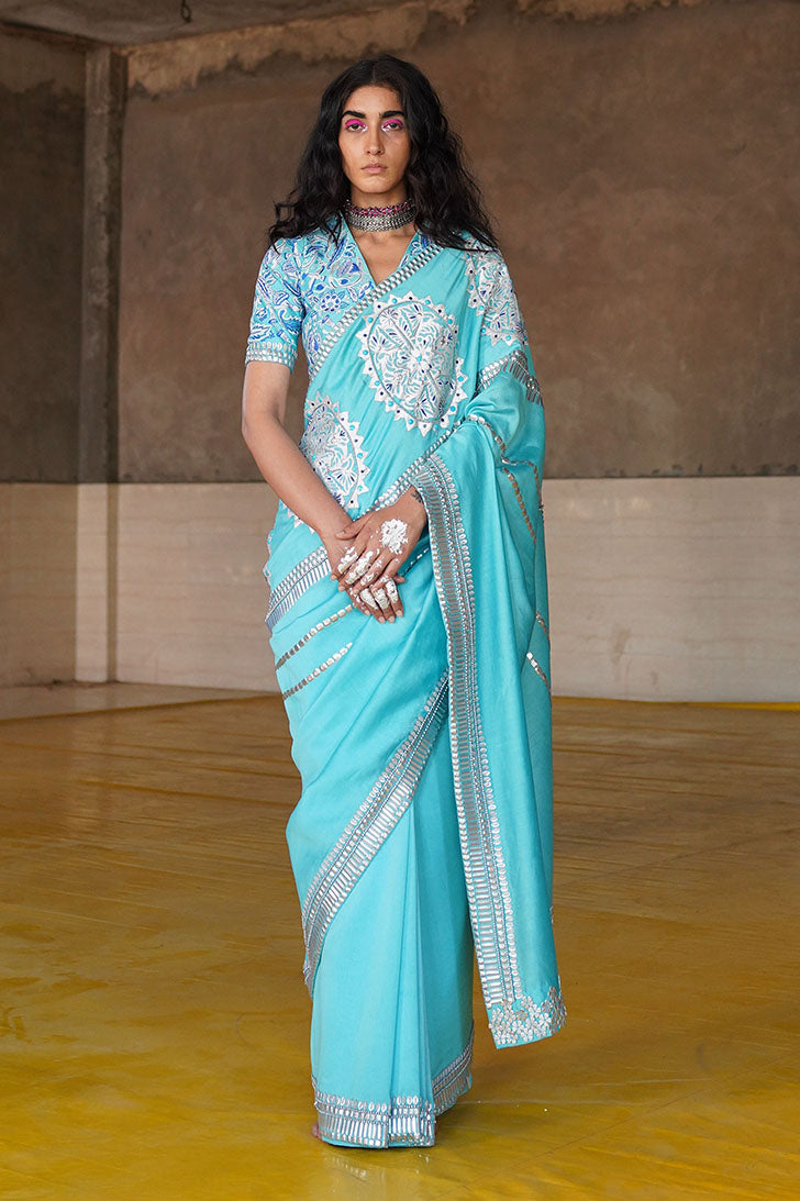 Firozi - Saree