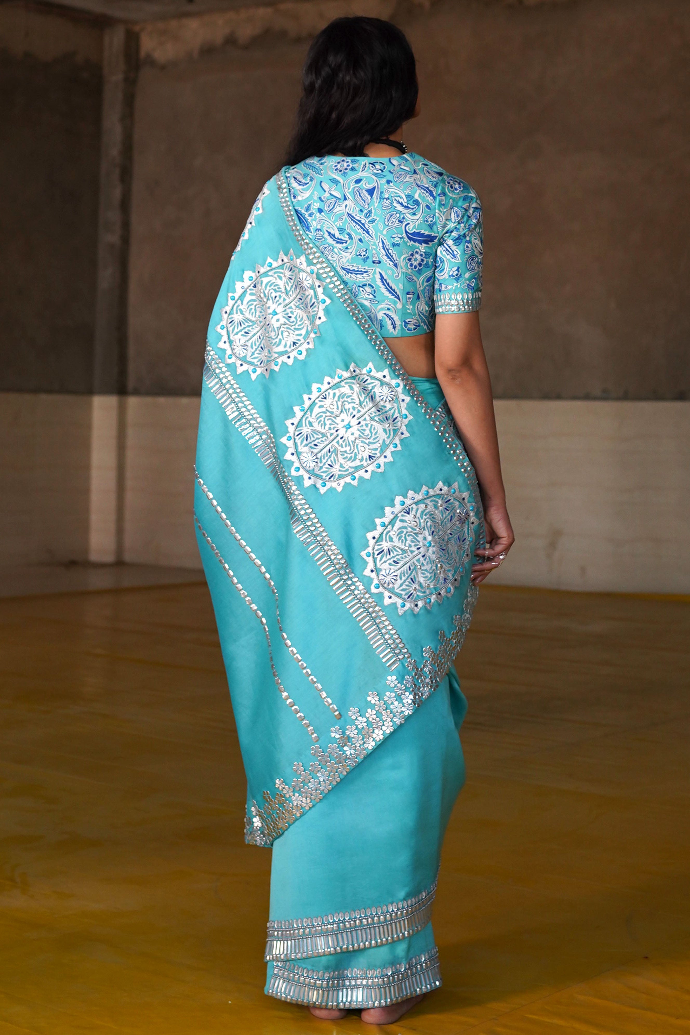 Firozi - Saree