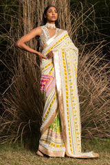 Dharaa Printed & Embroidered Saree